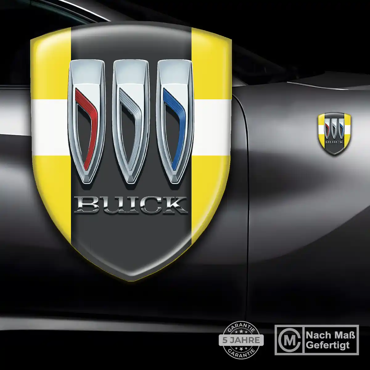 Buick Aufkleber Emblem Wappen Auto Hochwertiges Harz
