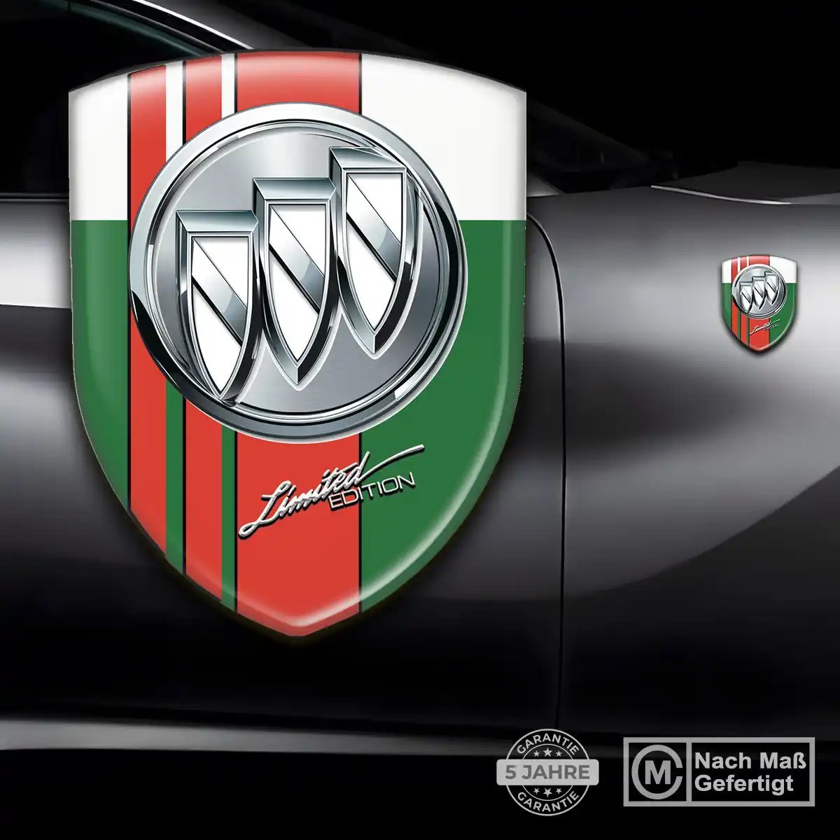 Buick Aufkleber Emblem Wappen Auto Limitierte Auflage