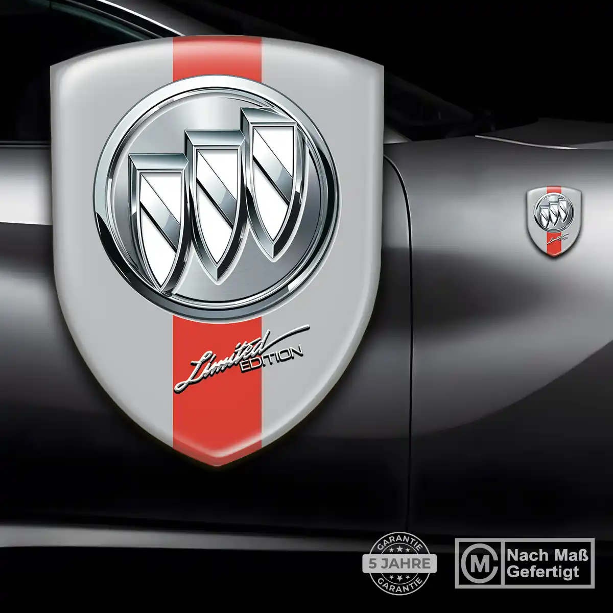 Buick Aufkleber Emblem Wappen Auto Premium-Edition