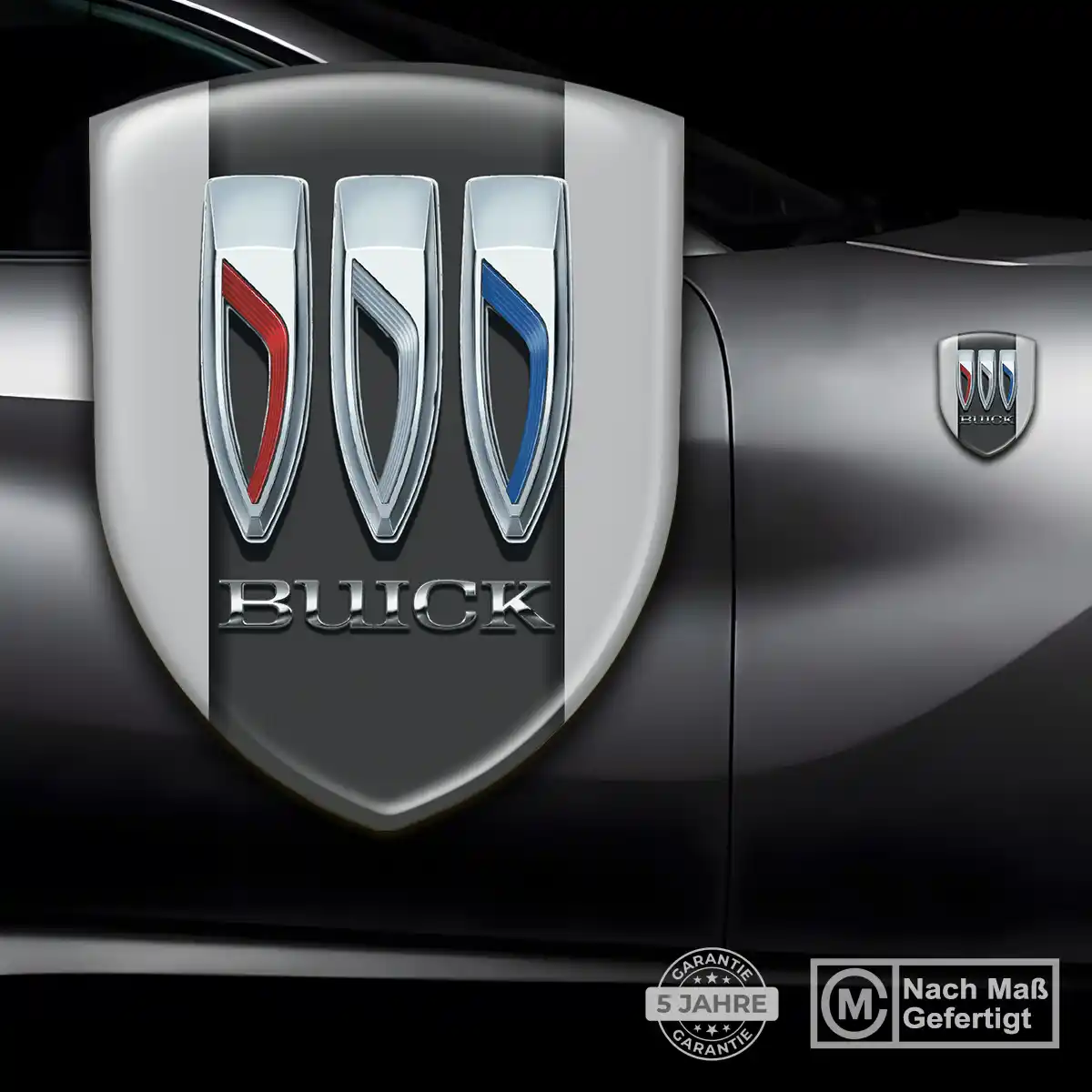 Buick Aufkleber Emblem Wappen Exterieurdesign