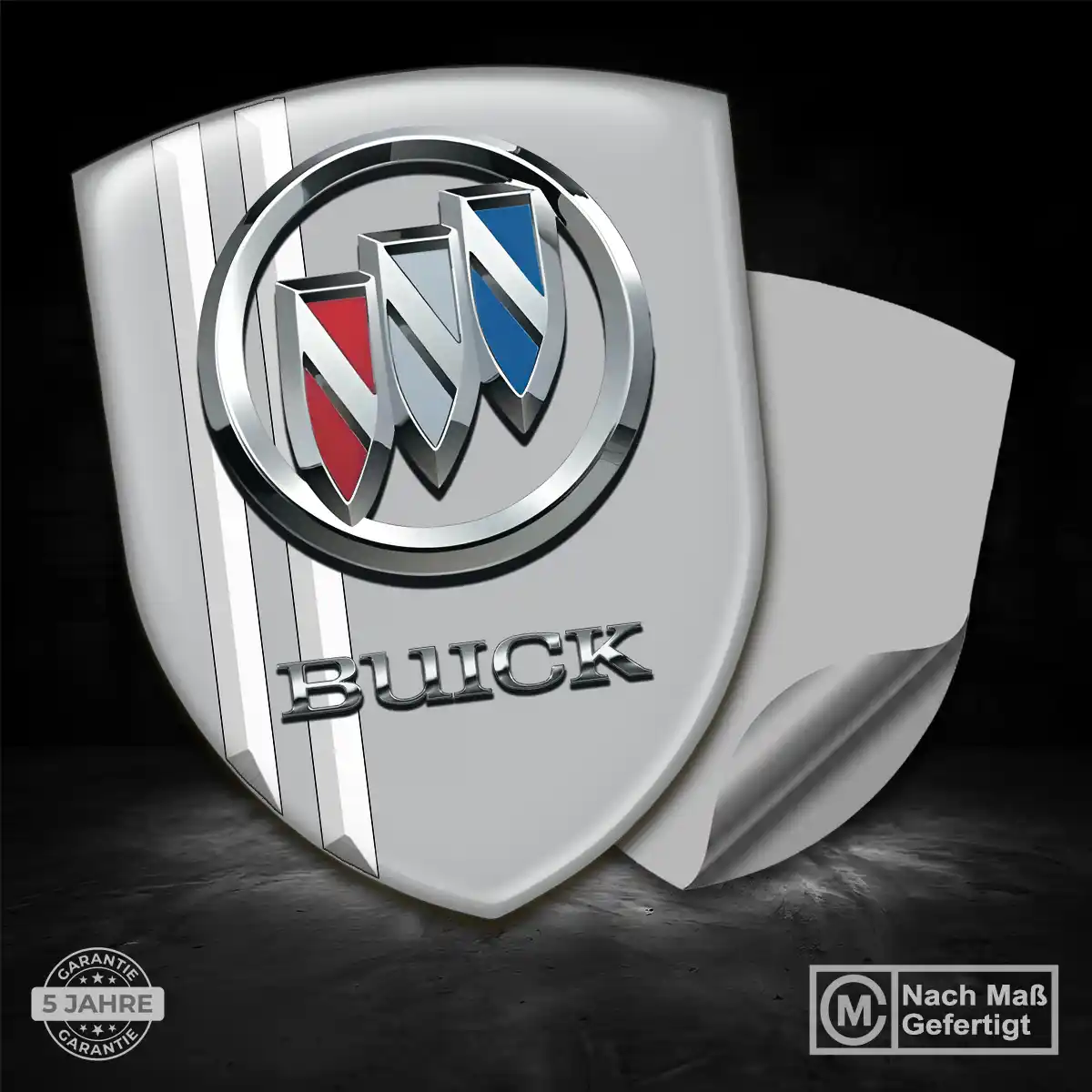 Buick Aufkleber Emblem Wappen Hochwertiges Harz