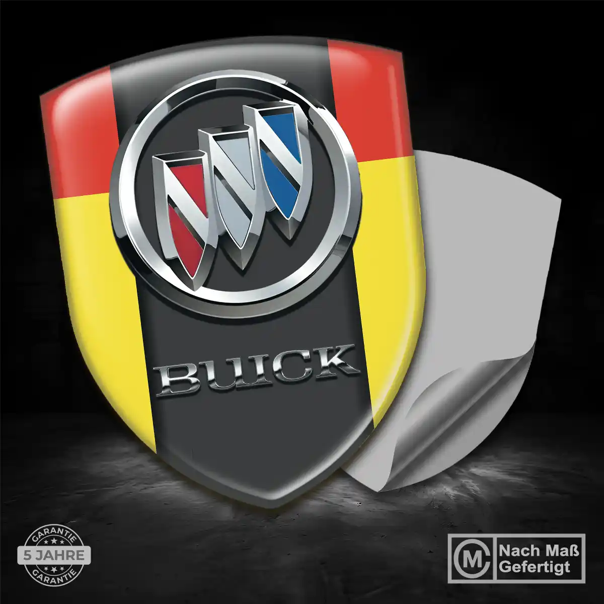 Buick Aufkleber Emblem Wappen Limitierte Auflage