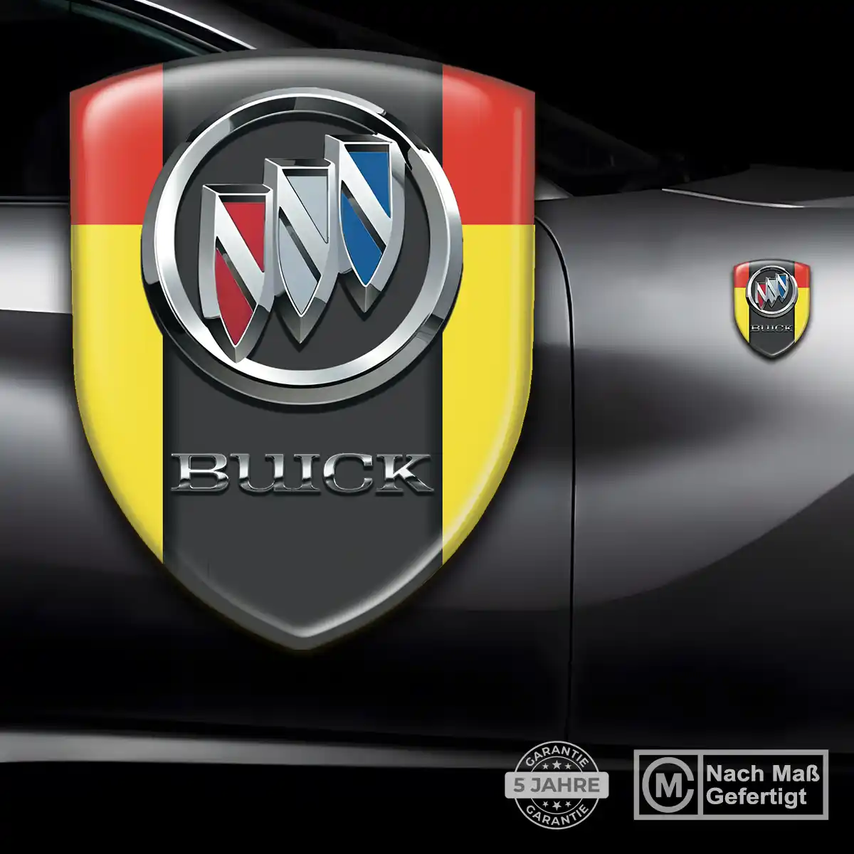 Buick Aufkleber Emblem Wappen Limitierte Auflage