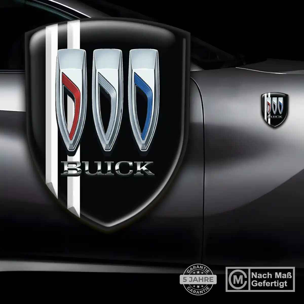 Buick Aufkleber Emblem Wappen Markenedition