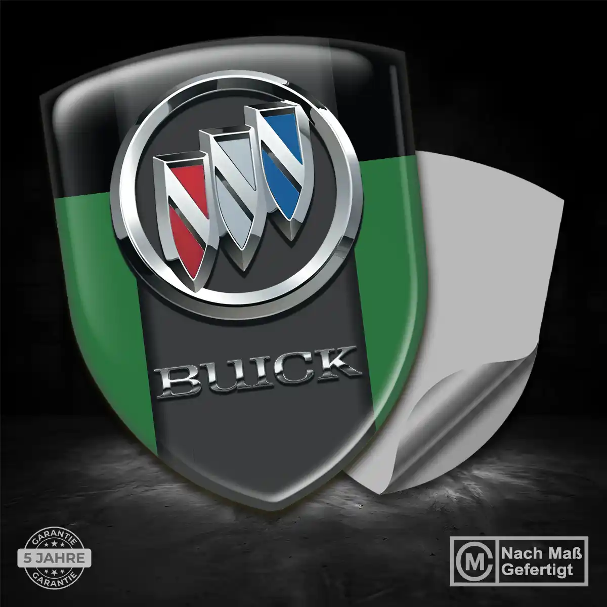 Buick Aufkleber Emblem Wappen Premiumqualität
