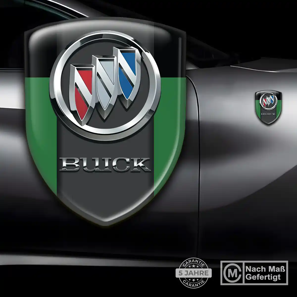 Buick Aufkleber Emblem Wappen Premiumqualität