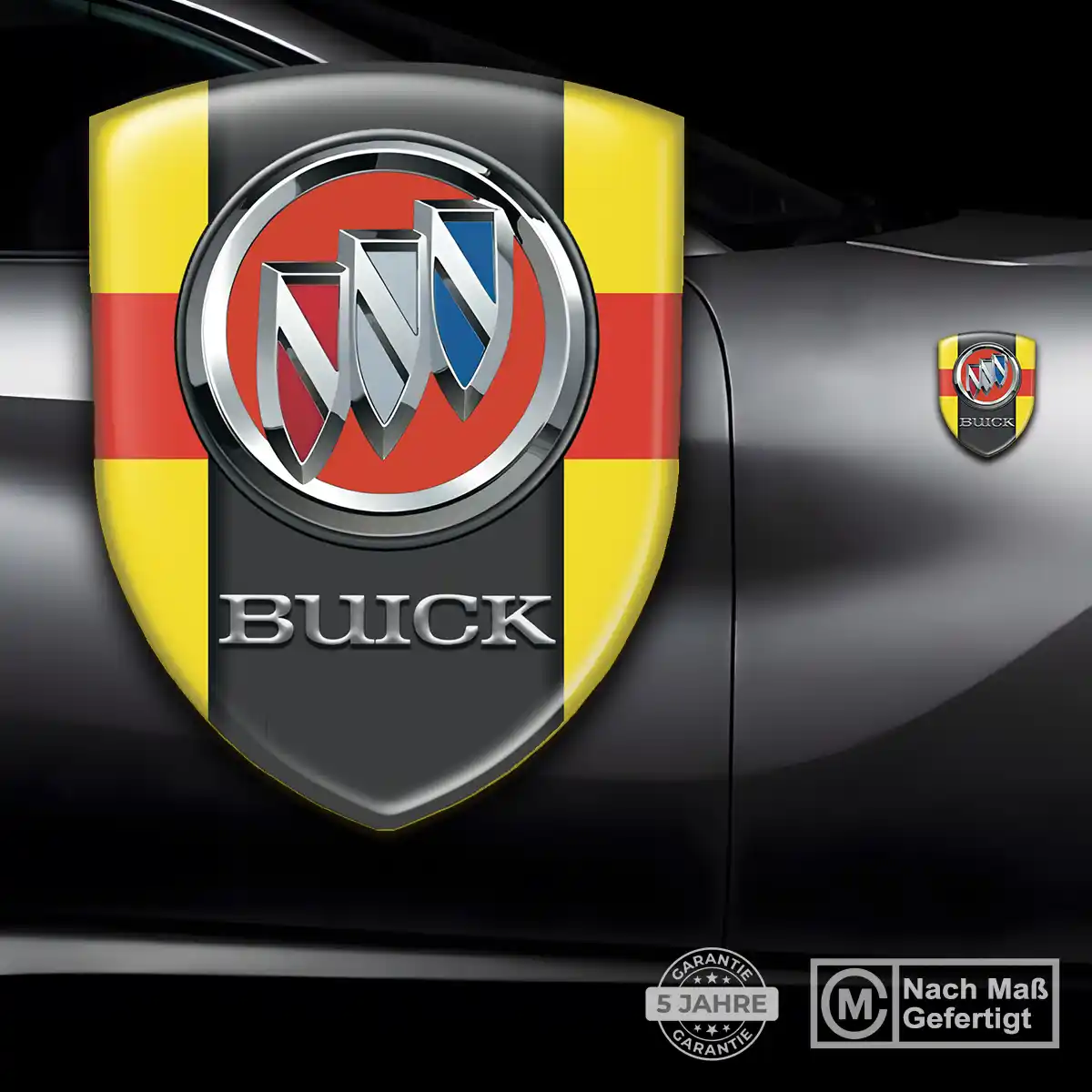 Buick Aufkleber Emblem Wappen Tuningfahrzeug