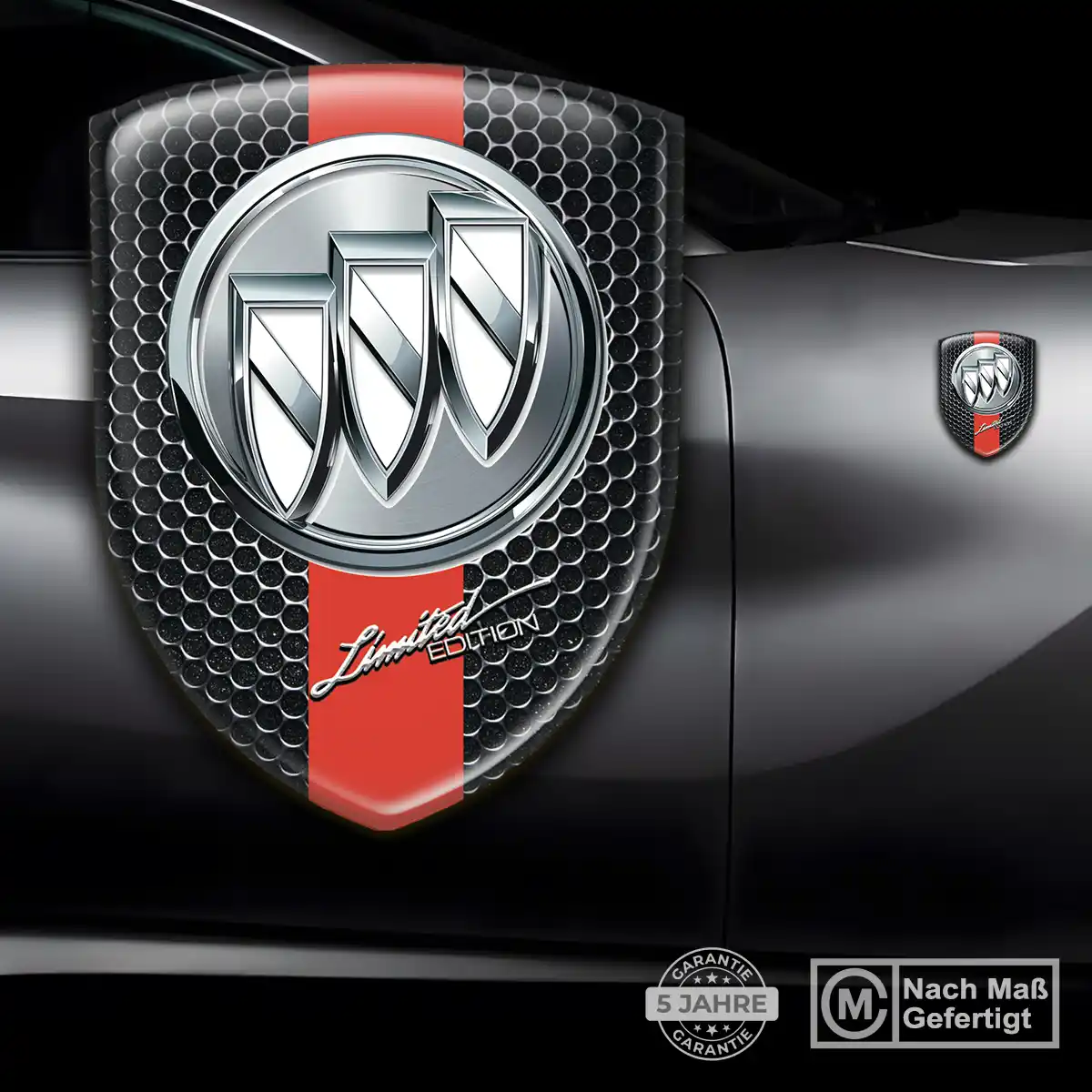 Buick Aufkleber Embleme Silikon Auto Hochwertiges Harz