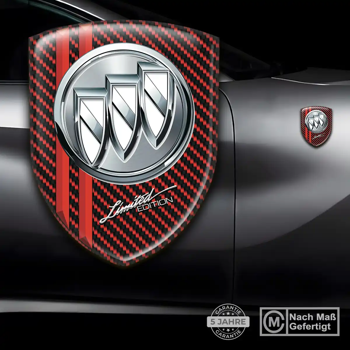 Buick Aufkleber Embleme Silikon Auto Premium-Edition