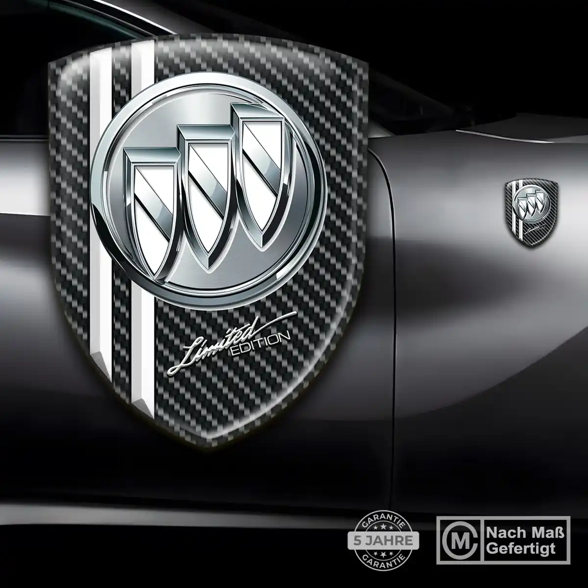 Buick Aufkleber Embleme Silikon Auto Premiumqualität