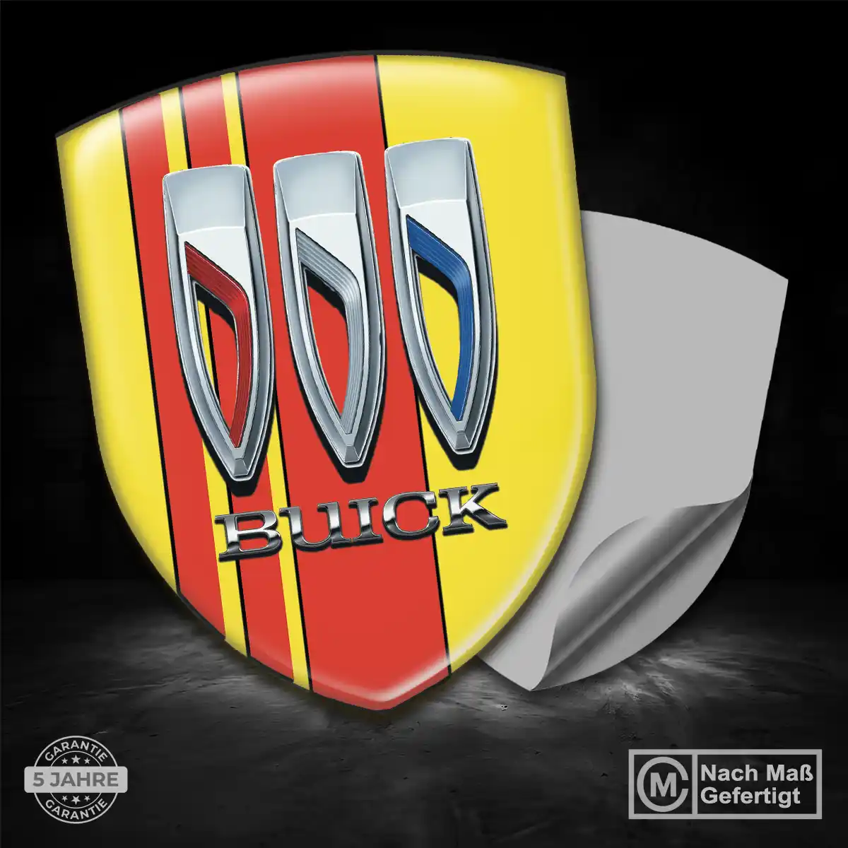 Buick Aufkleber Embleme Silikon Auto Tuningfahrzeug