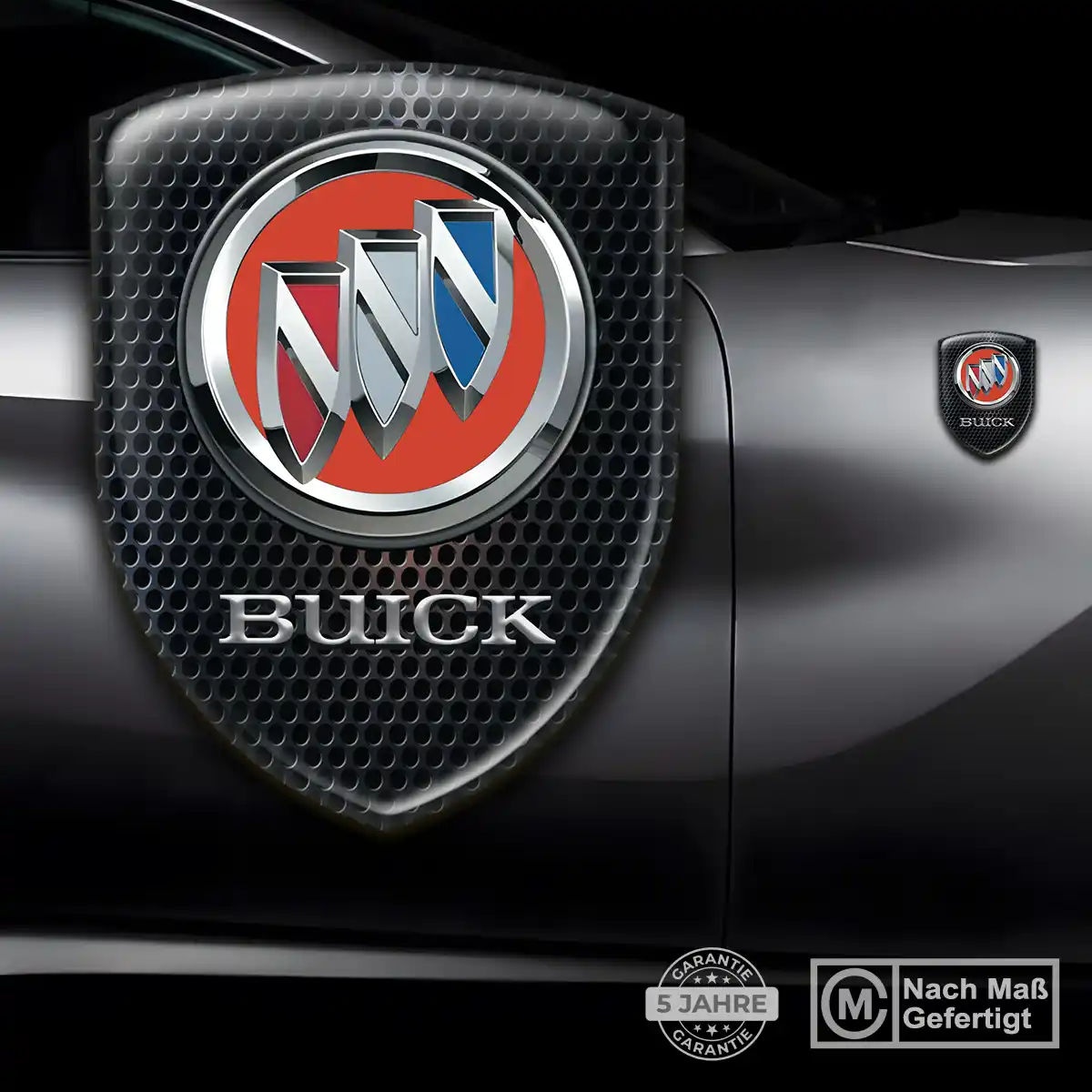 Buick Aufkleber Embleme Silikon Edles Design
