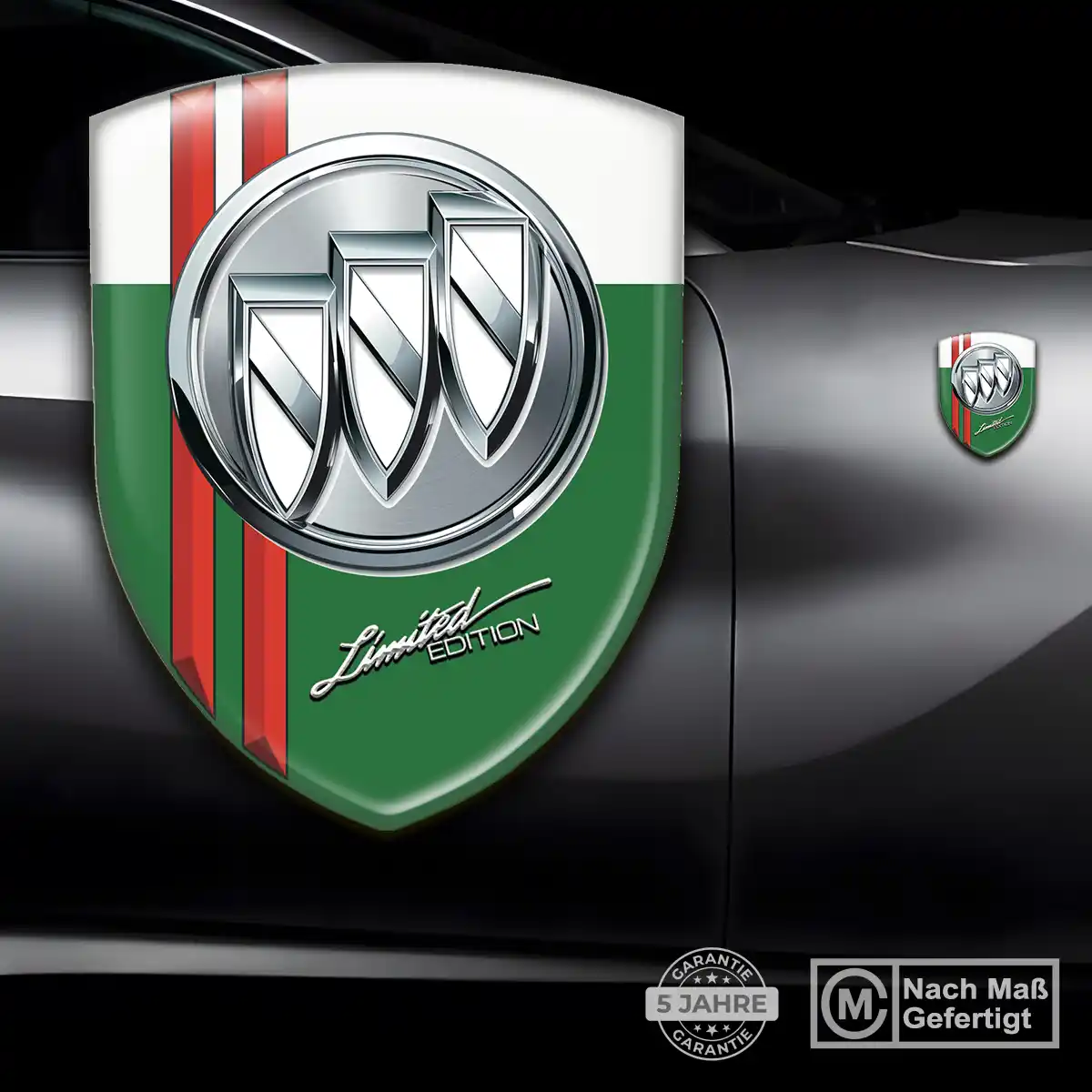 Buick Aufkleber Embleme Silikon Elegantes Design