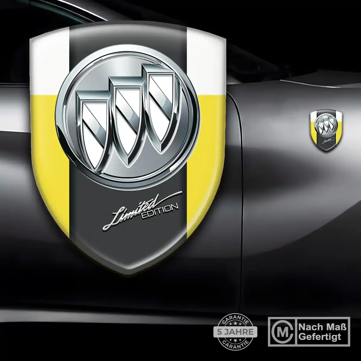 Buick Aufkleber Embleme Silikon Limitierte Auflage