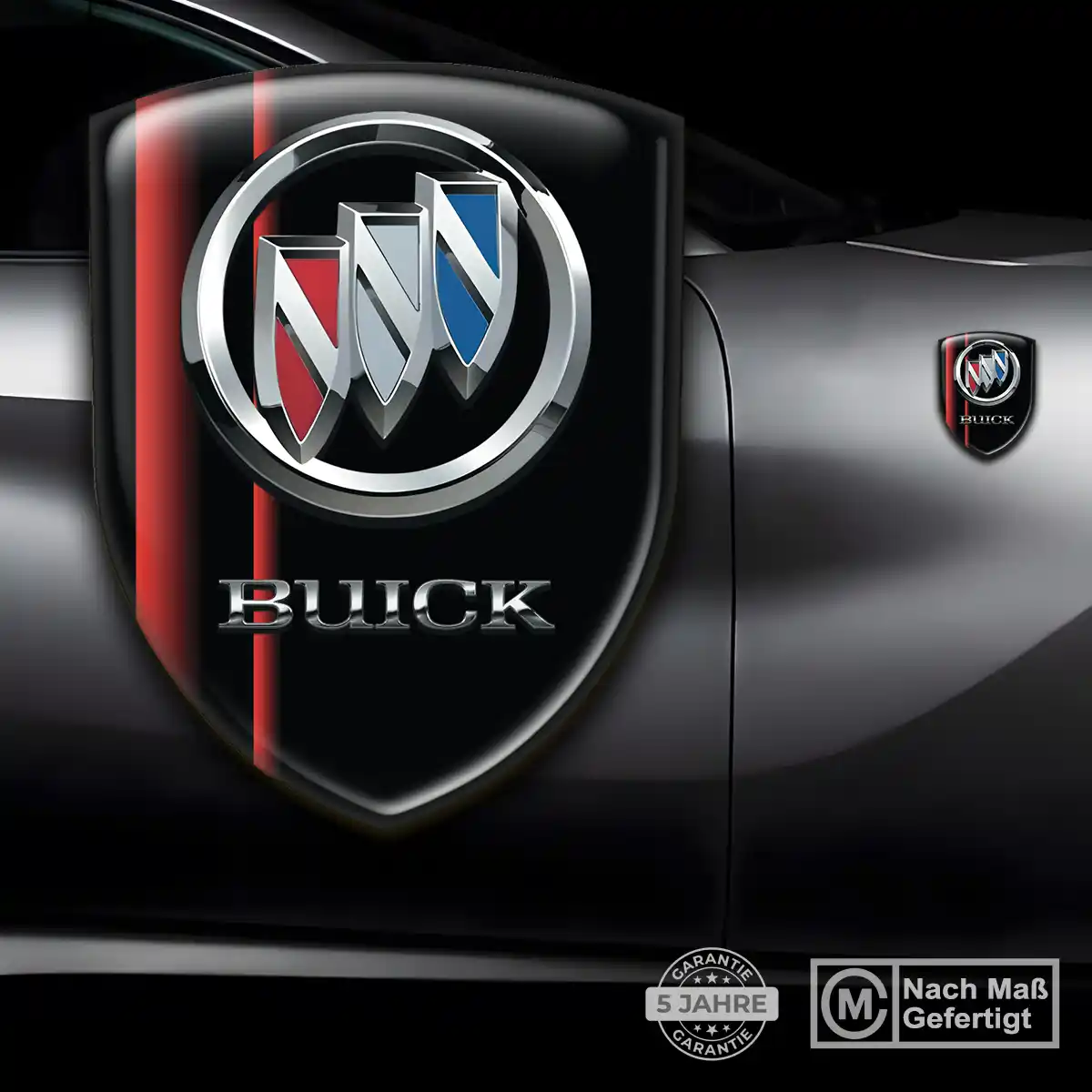 Buick Aufkleber Embleme Silikon Premium-Edition