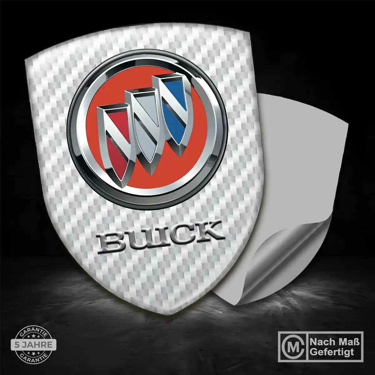 Buick Aufkleber Embleme Silikon Stilvolles Design