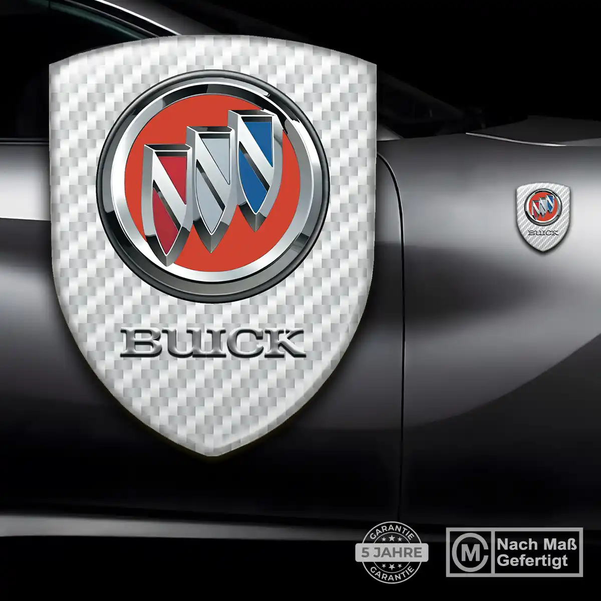 Buick Aufkleber Embleme Silikon Stilvolles Design