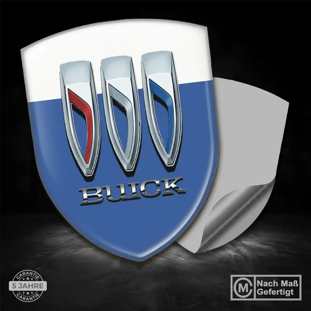 Buick Aufkleber Embleme Silikon Tuningfahrzeug