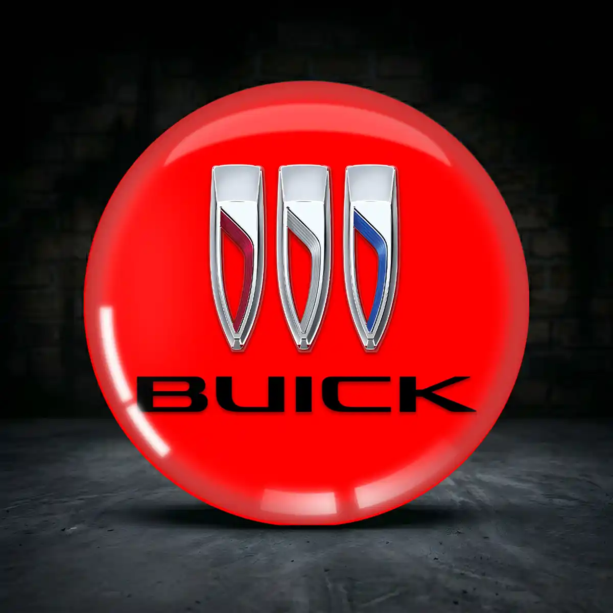 Buick Aufkleber Epoxidharz Stilvolles Design
