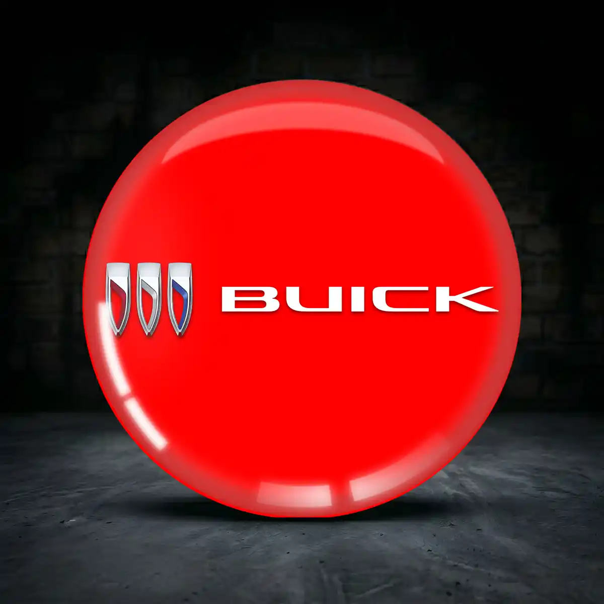 Buick Aufkleber Felgenemblem Silikon Premium-Edition