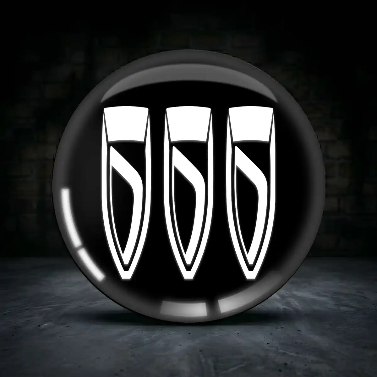 Buick Aufkleber Felgenemblem Silikon Premiumqualität