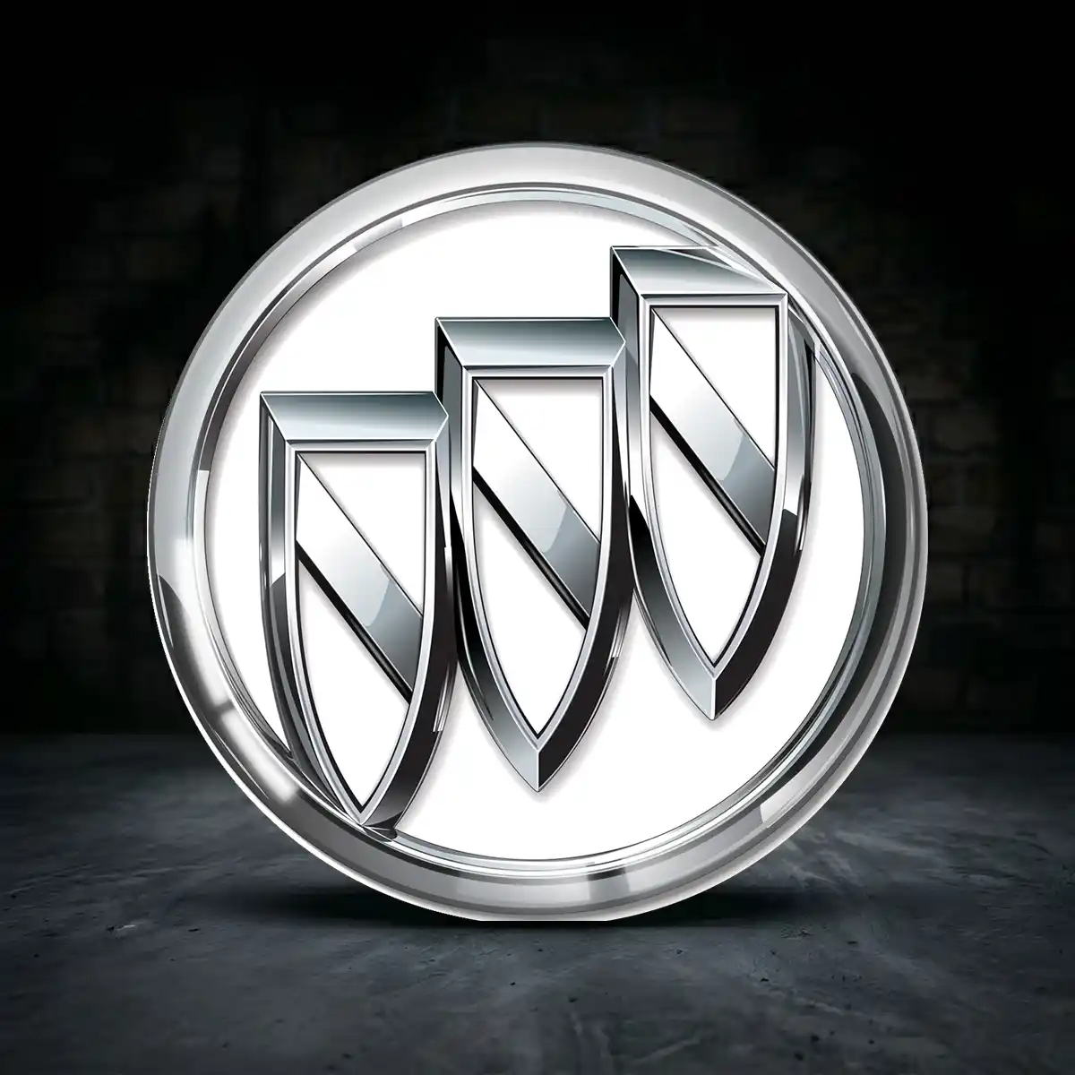 Buick Aufkleber Felgenemblem Silikon Stilvolles Design