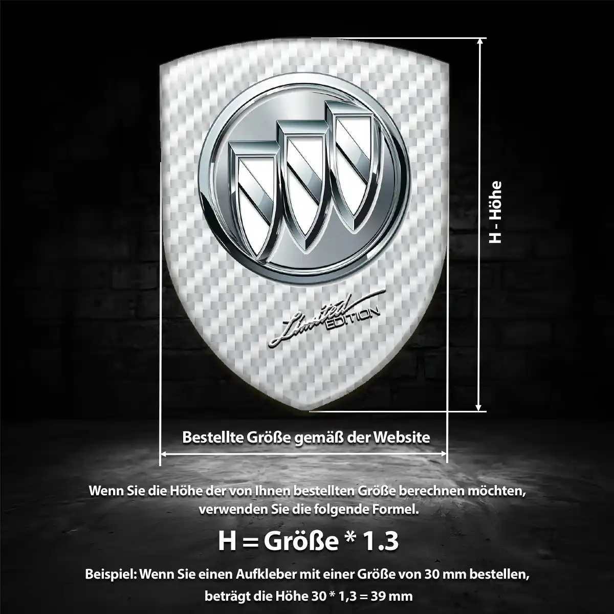 Buick Aufkleber Interieurdesign