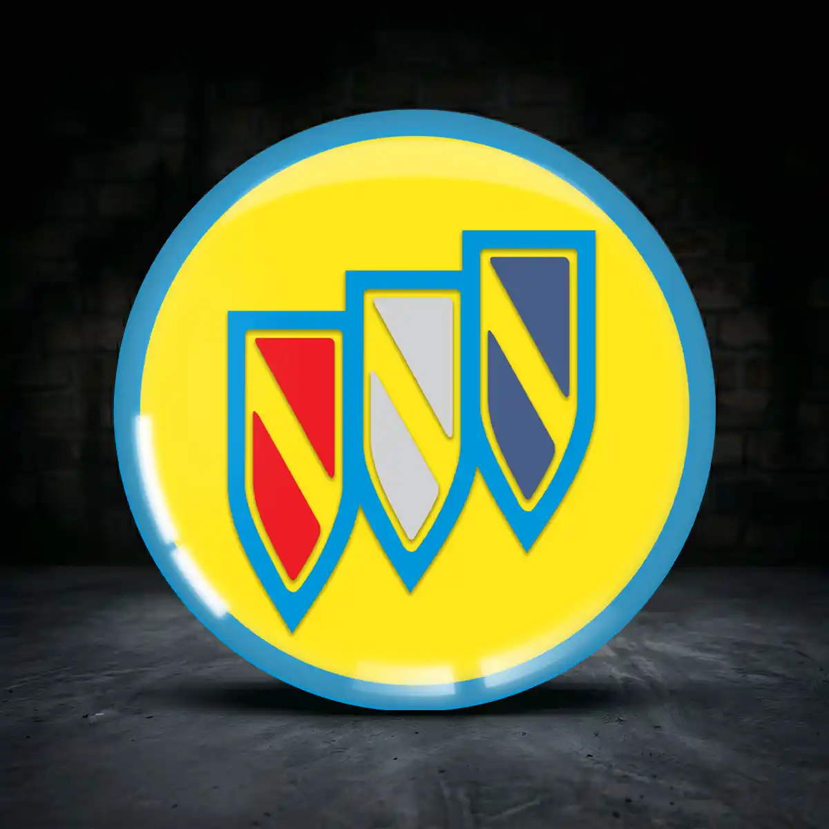 Buick Aufkleber Nabendeckel Limitierte Auflage
