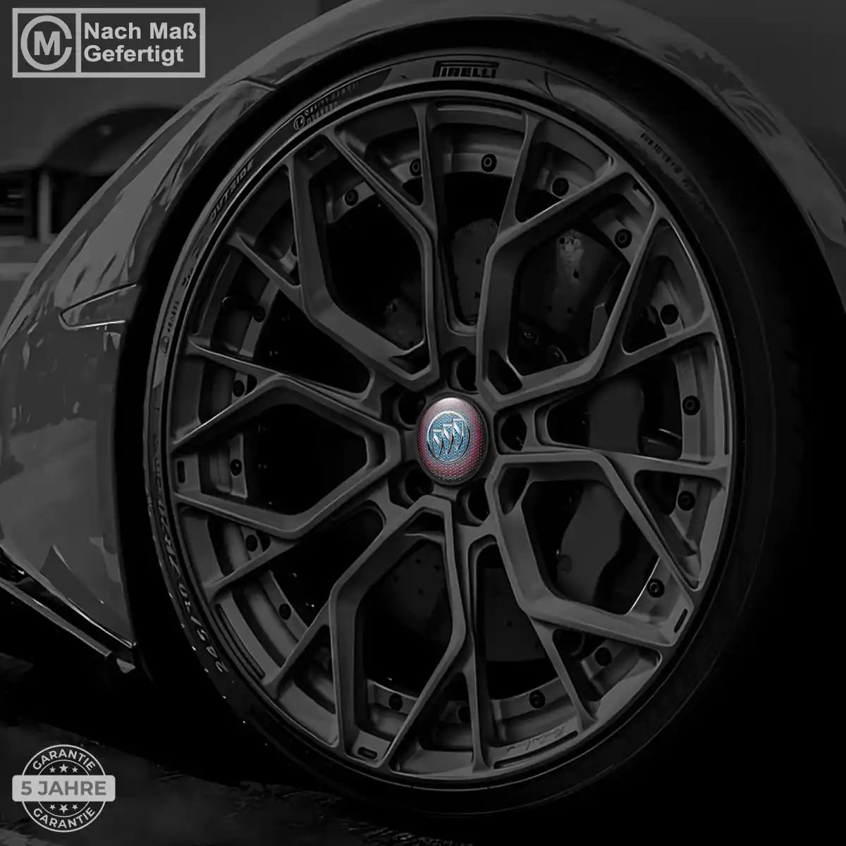 Buick Aufkleber Nabendeckel Premium-Edition