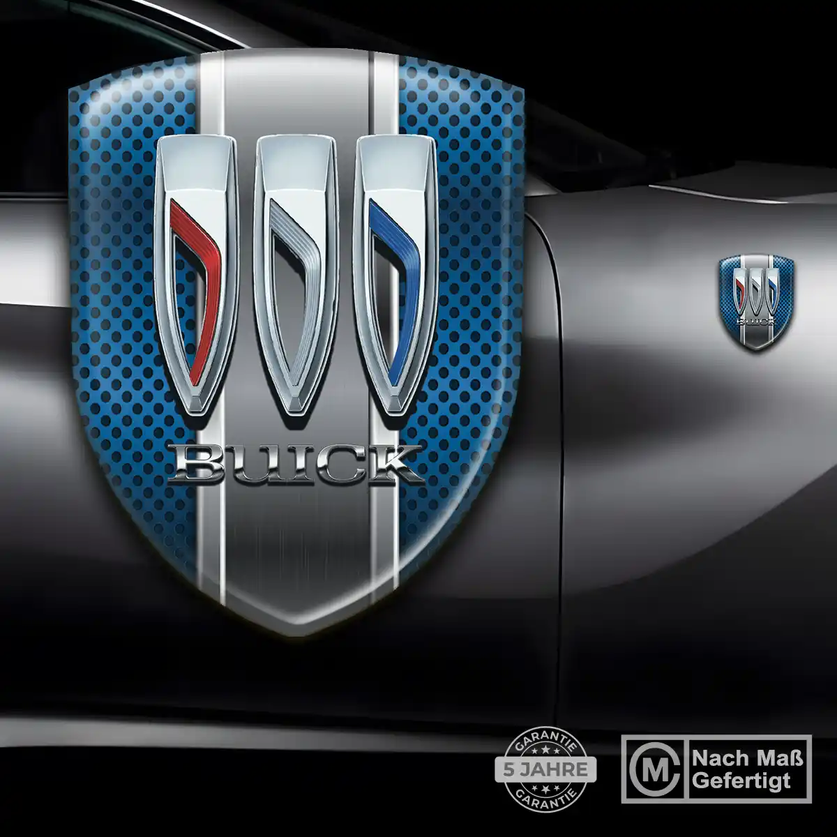 Buick Aufkleber Silikon Embleme Auto Exterieurdesign