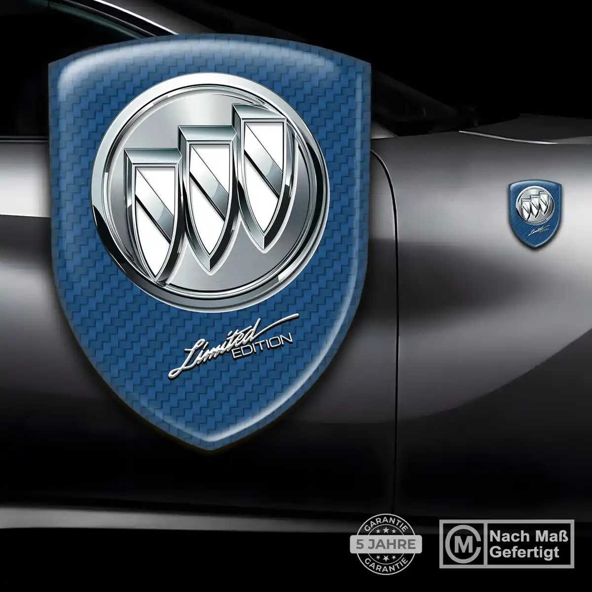 Buick Aufkleber Silikon Embleme Auto Hohe Qualität
