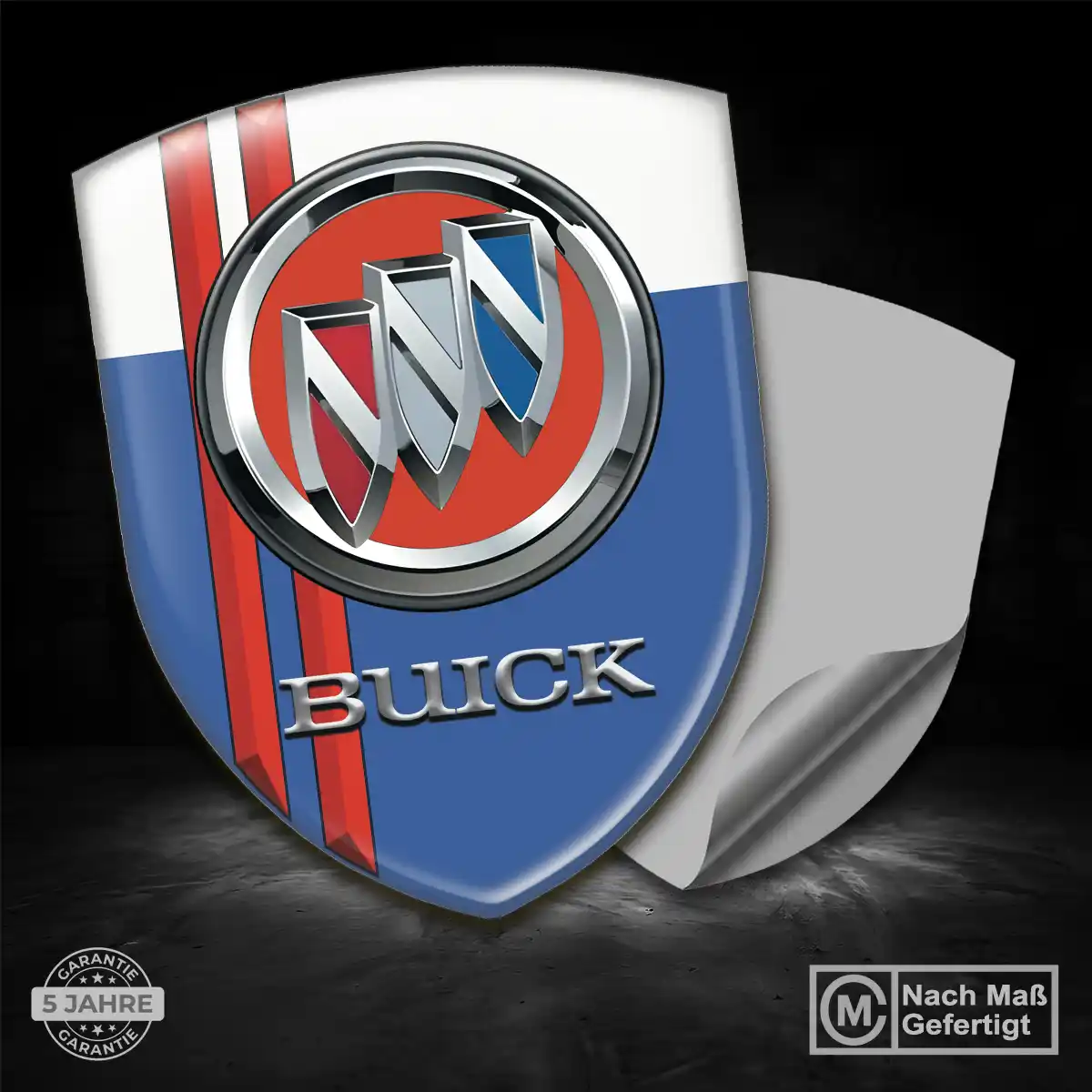 Buick Aufkleber Silikon Embleme Auto Interieurdesign
