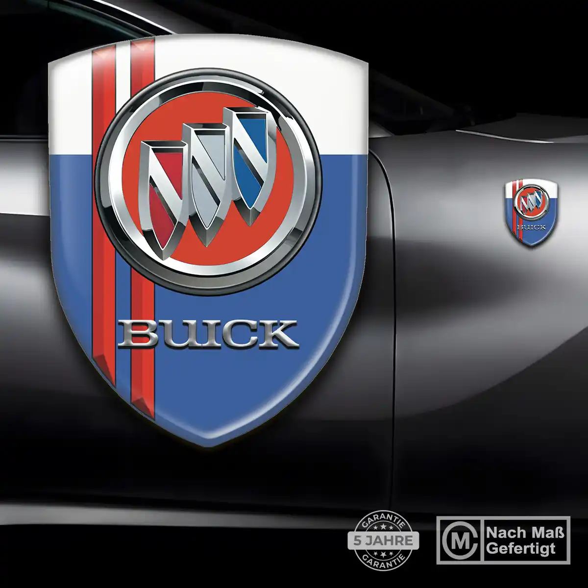 Buick Aufkleber Silikon Embleme Auto Interieurdesign