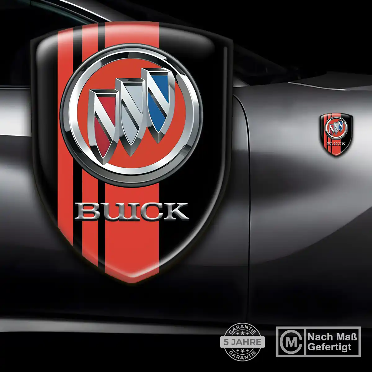 Buick Aufkleber Silikon Embleme Auto Markenedition