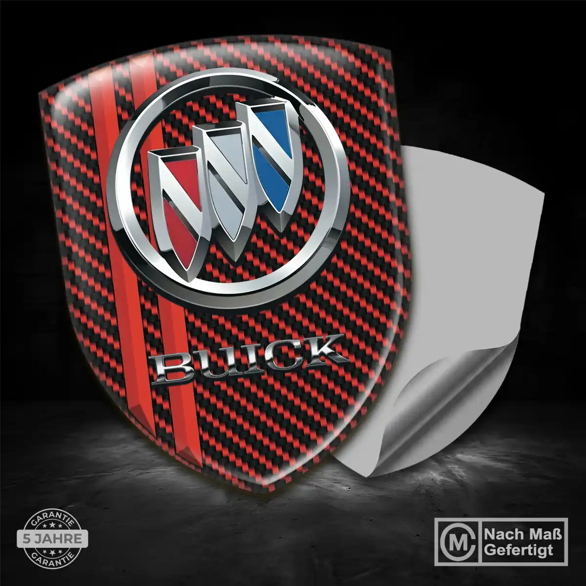 Buick Aufkleber Silikon Embleme Auto Premium-Edition
