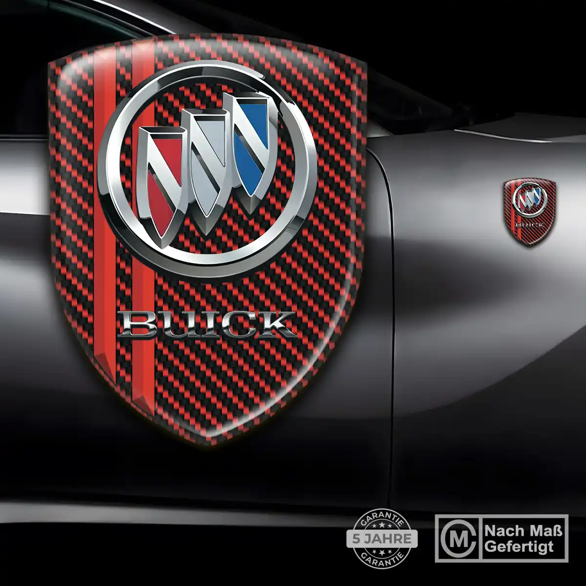 Buick Aufkleber Silikon Embleme Auto Premium-Edition