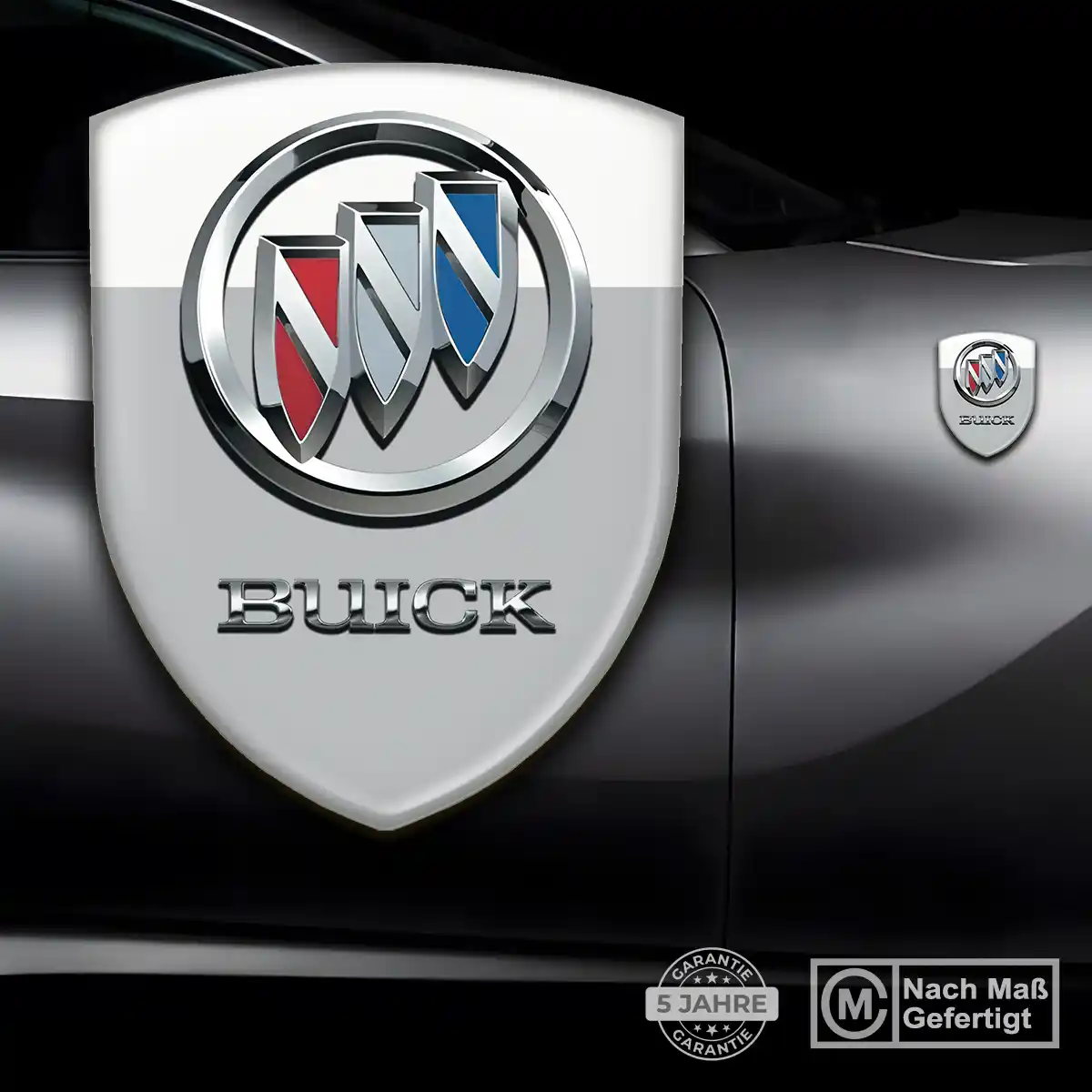 Buick Aufkleber Silikon Embleme Auto Stilvolles Design