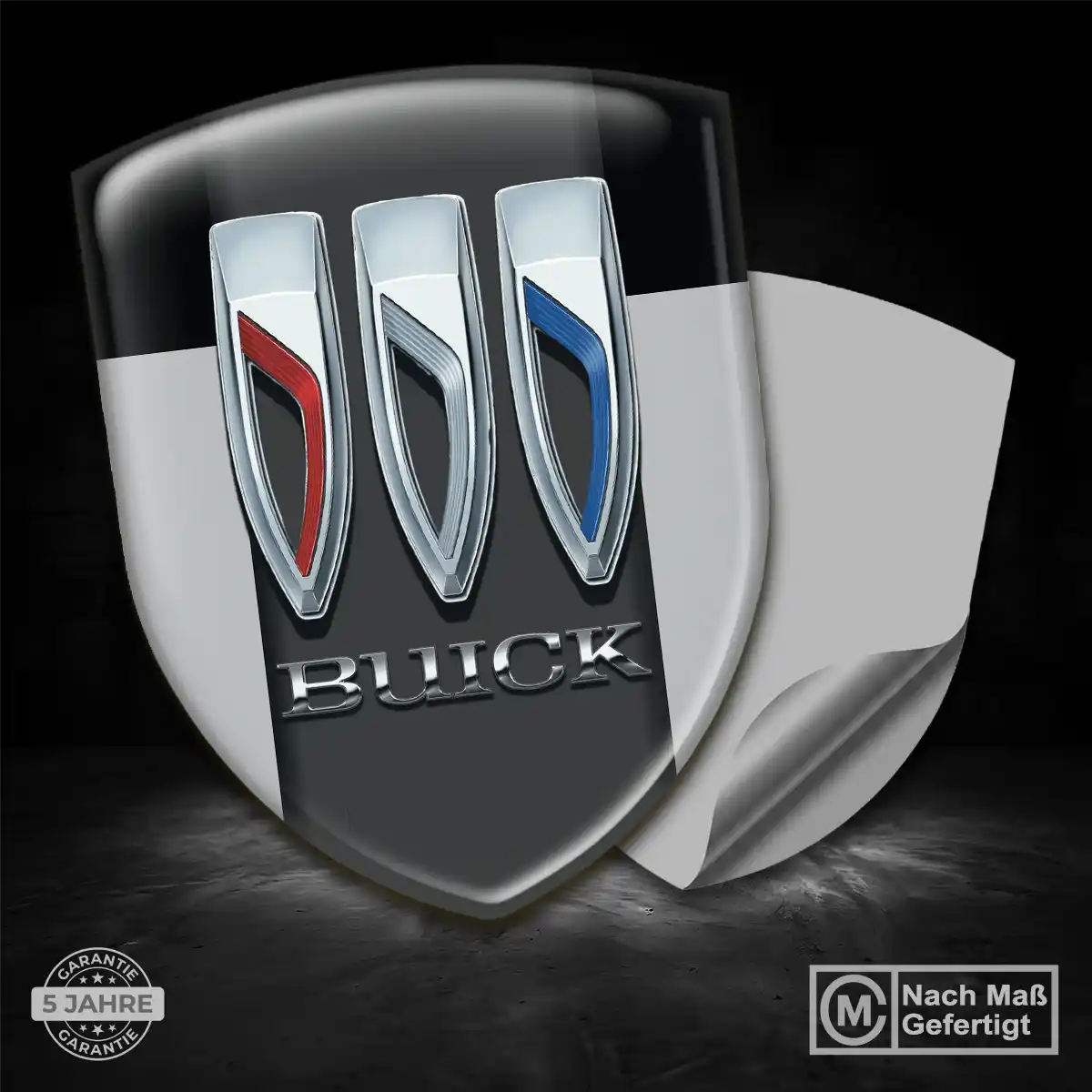 Buick Aufkleber Silikon Embleme Interieurdesign