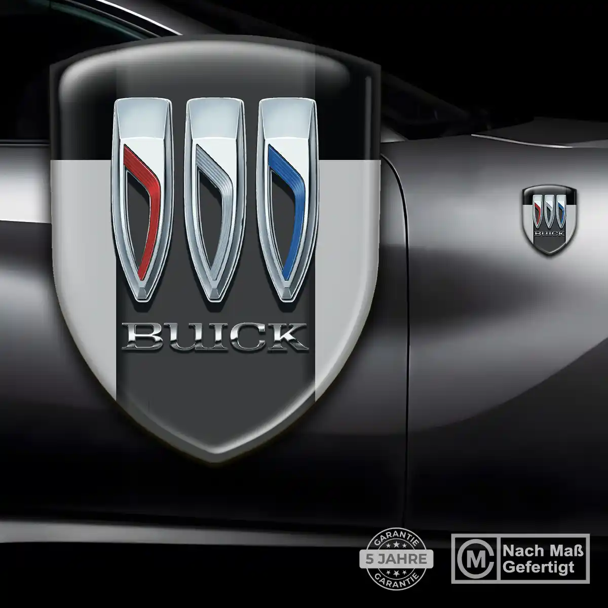 Buick Aufkleber Silikon Embleme Interieurdesign