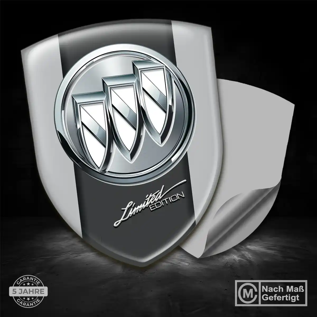 Buick Aufkleber Silikon Embleme Markenedition