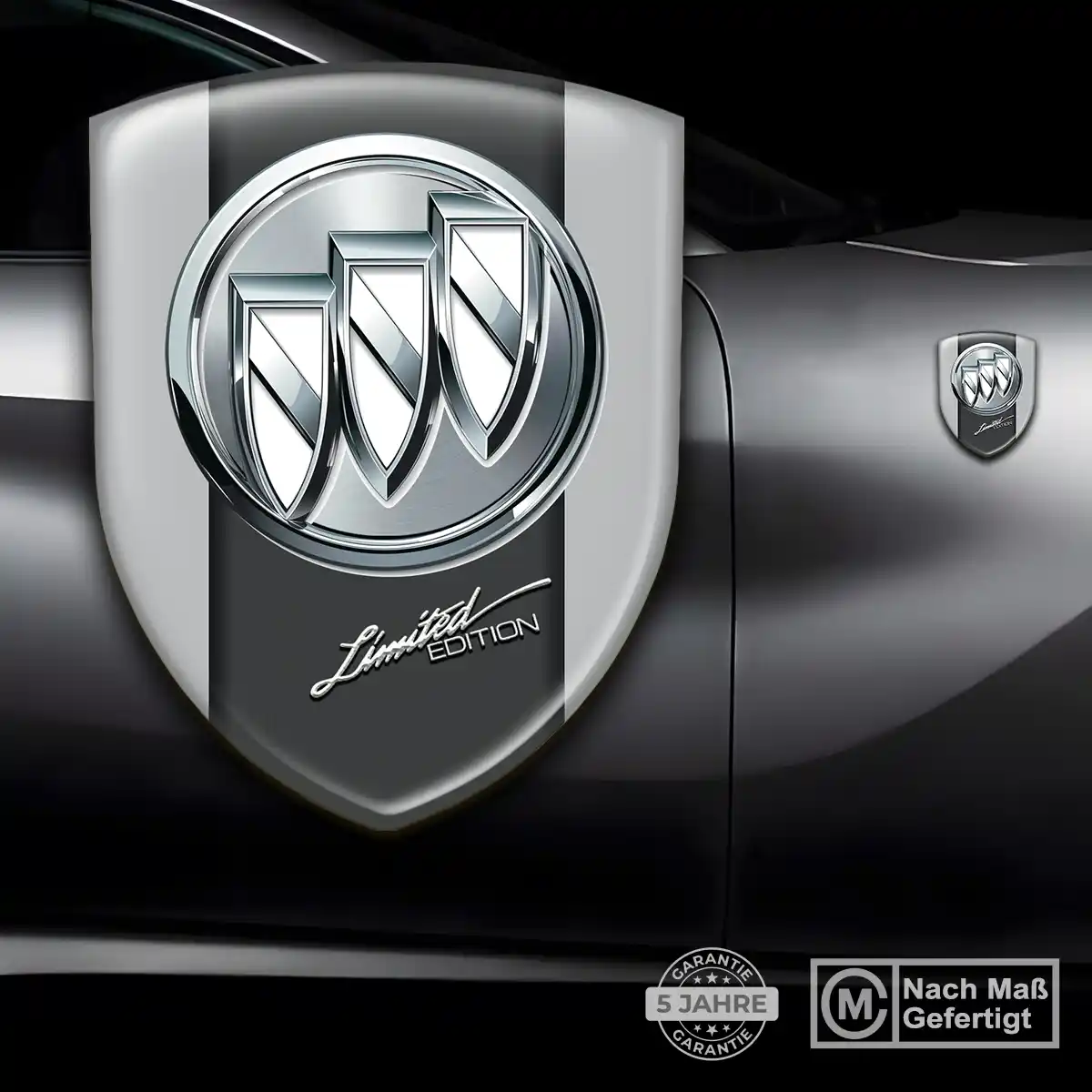 Buick Aufkleber Silikon Embleme Markenedition