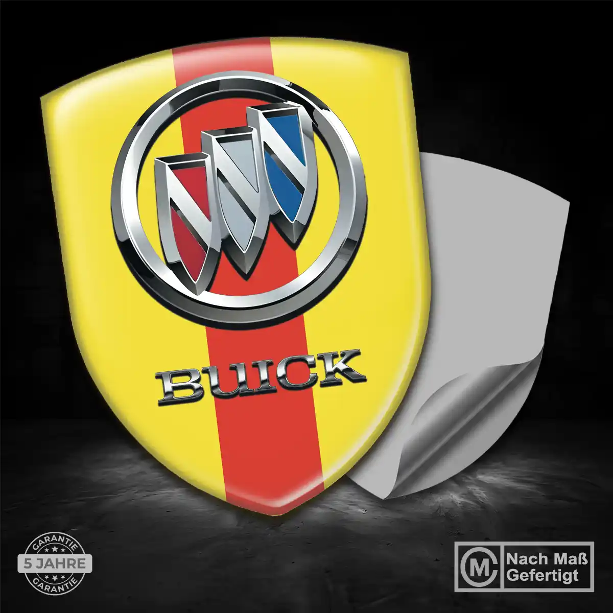 Buick Aufkleber Wappen Auto Edles Design
