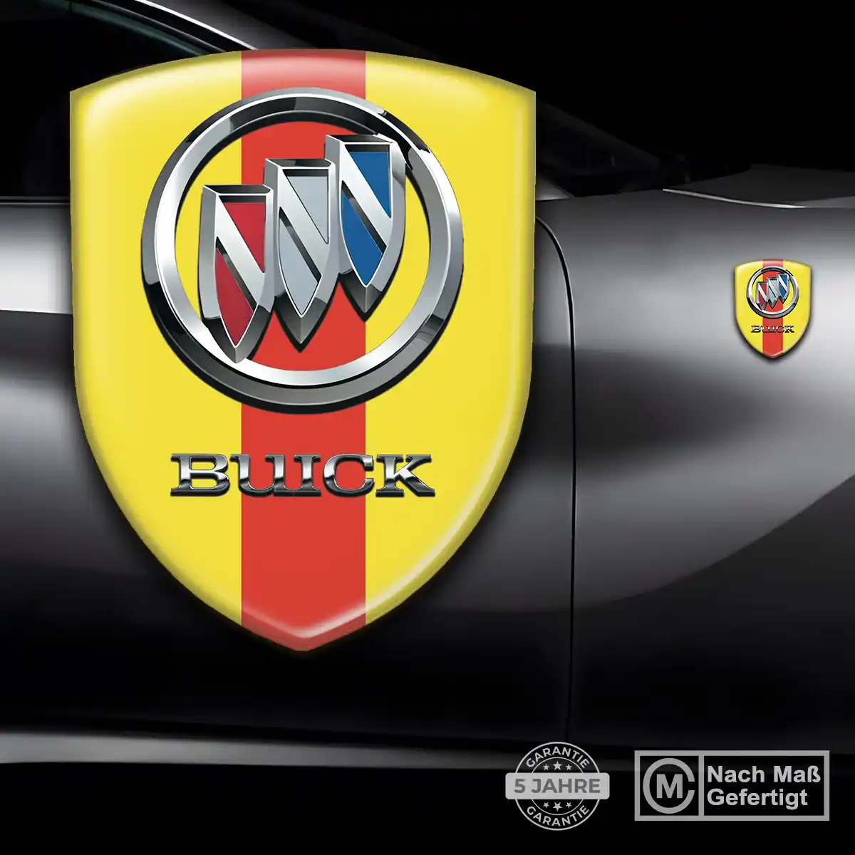 Buick Aufkleber Wappen Auto Edles Design