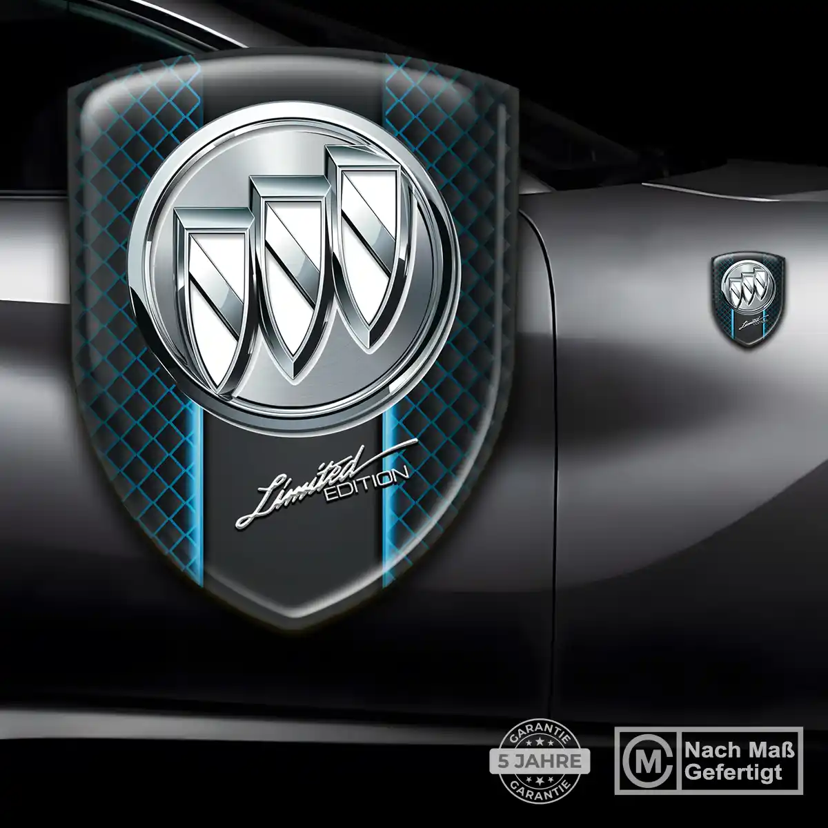 Buick Aufkleber Wappen Auto Stilvolles Design