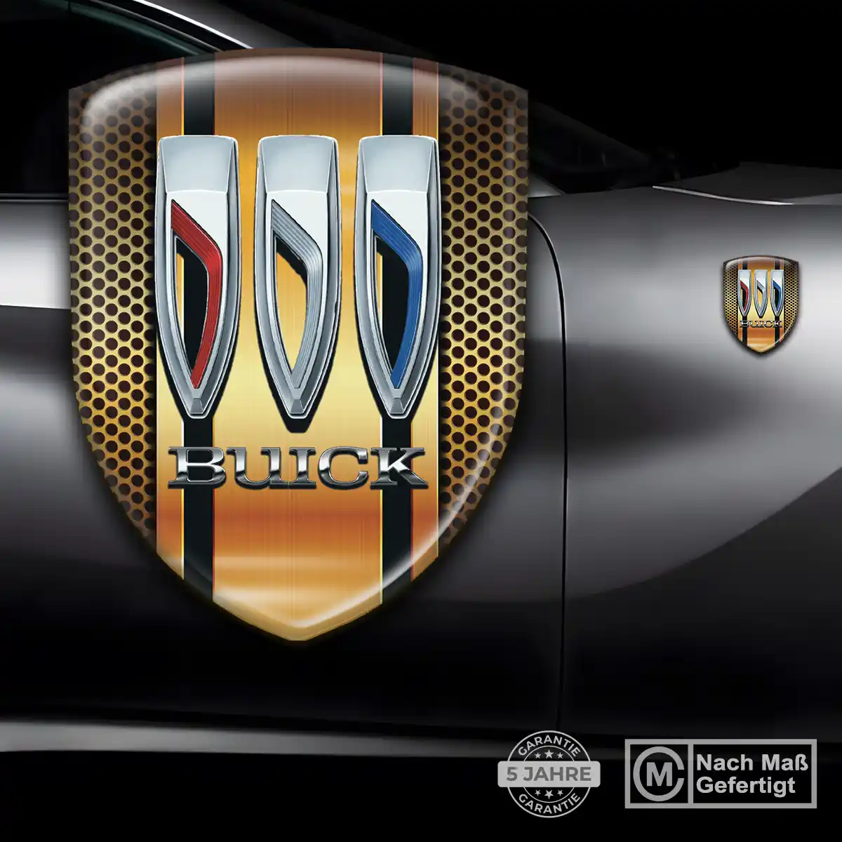Buick Aufkleber Wappen Auto Tuningfahrzeug