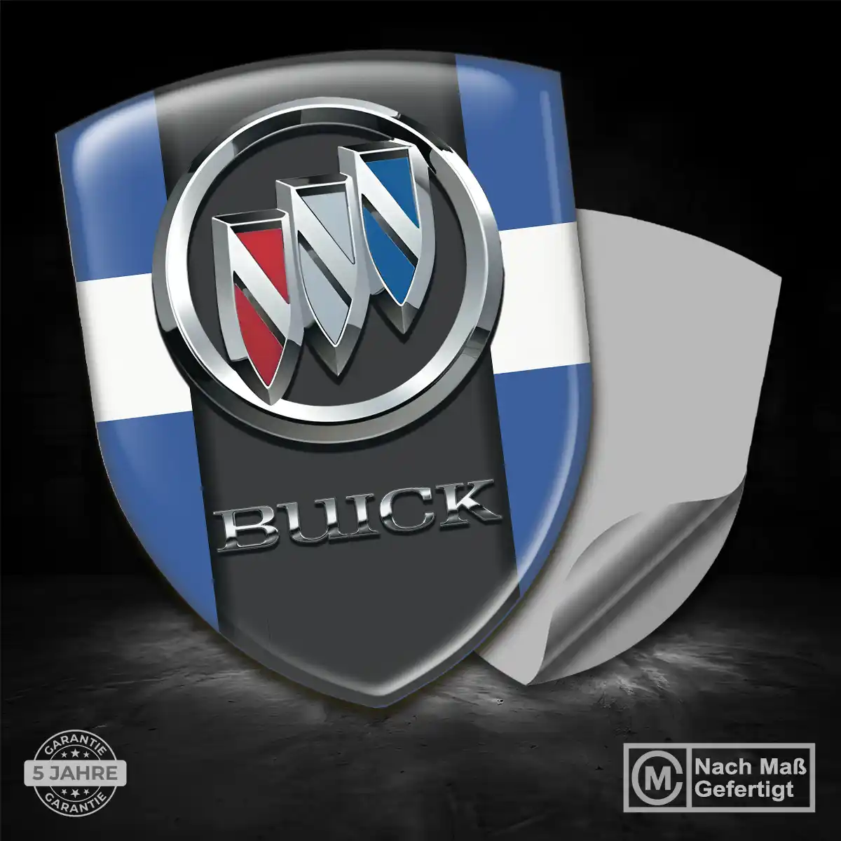 Buick Aufkleber Wappen Emblem Auto Markenedition