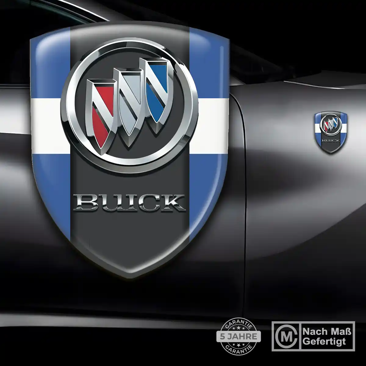 Buick Aufkleber Wappen Emblem Auto Markenedition