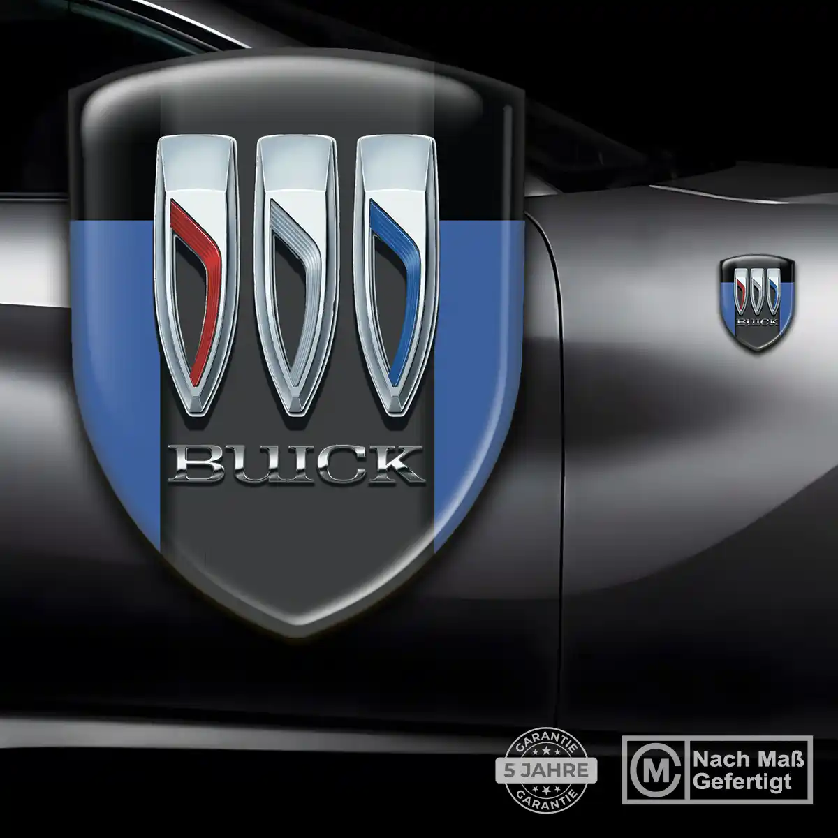 Buick Aufkleber Wappen Emblem Edles Design