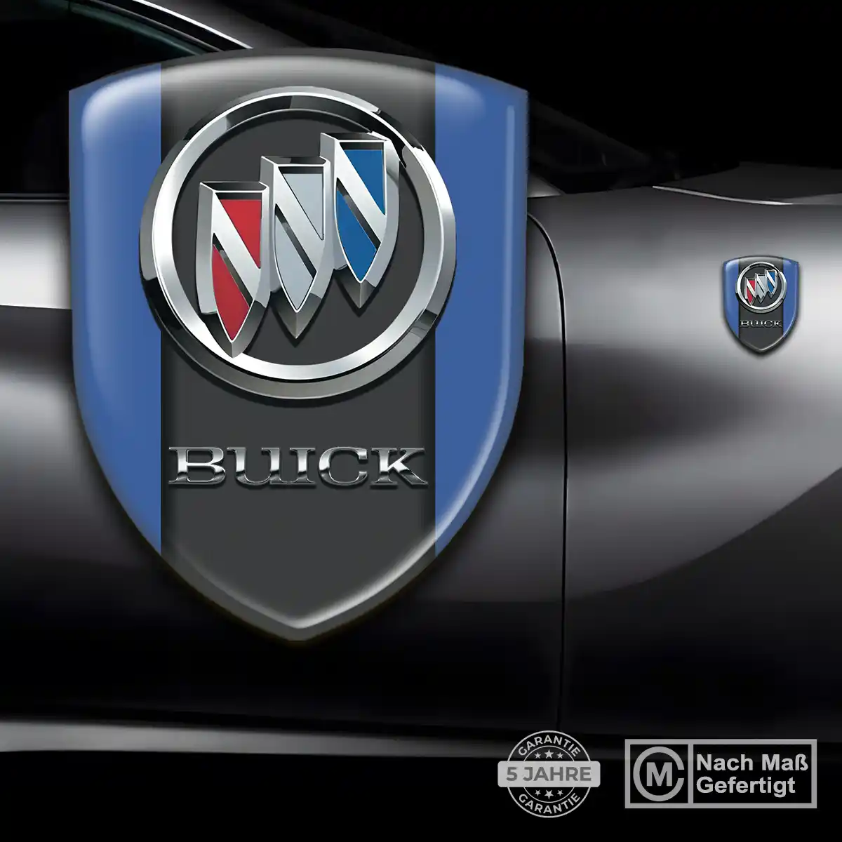 Buick Aufkleber Wappen Emblem Elegantes Design