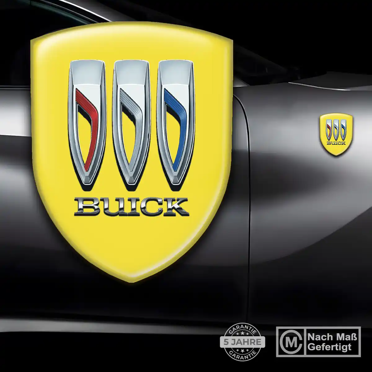 Buick Aufkleber Wappen Emblem Hohe Qualität